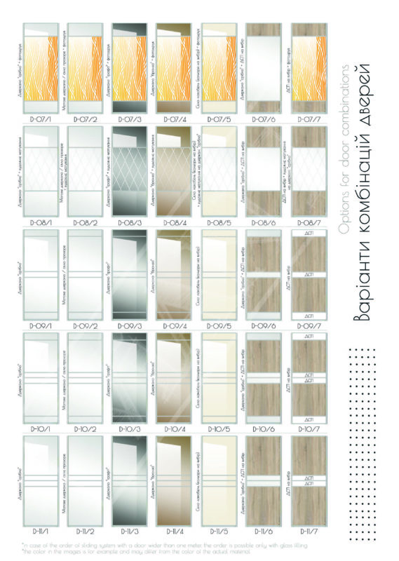 варіанти комбінацій дверей3