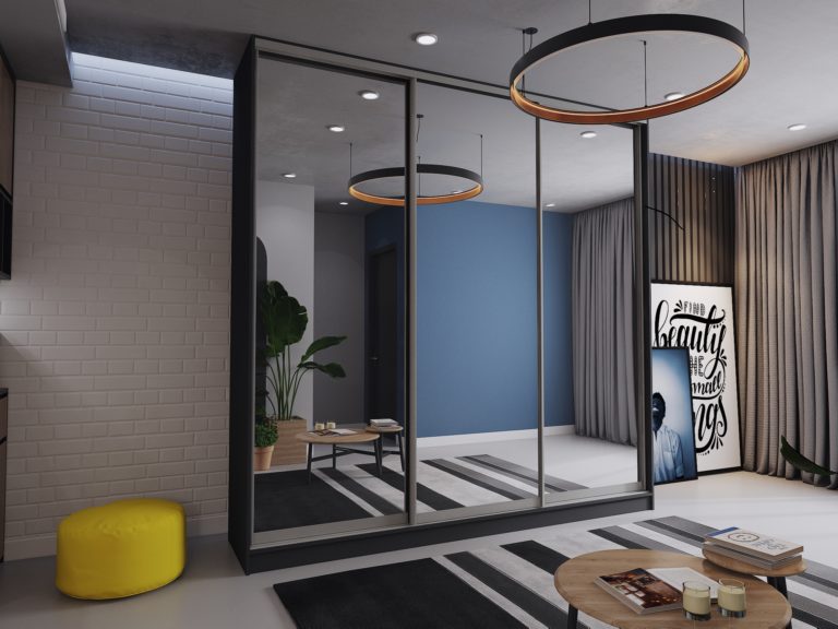 Нео лайт 2 антрацит+зеркало