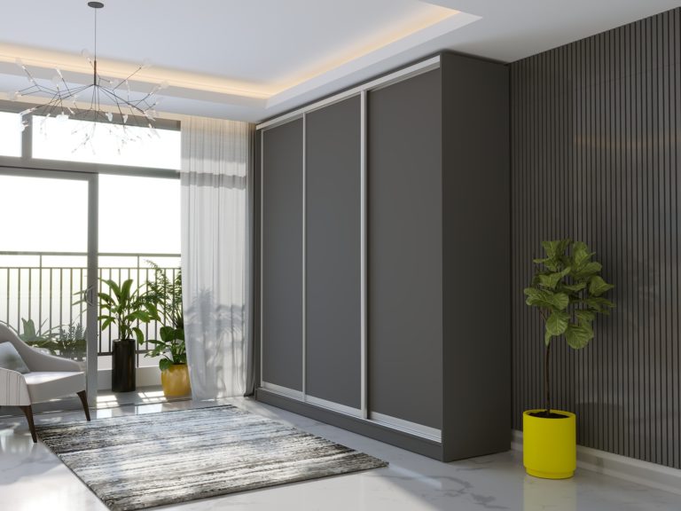 Нео лайт 3 двери антрацит