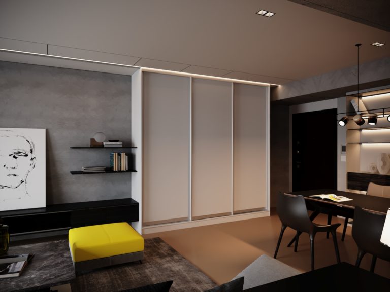 Нео лайт 3 двери белый1