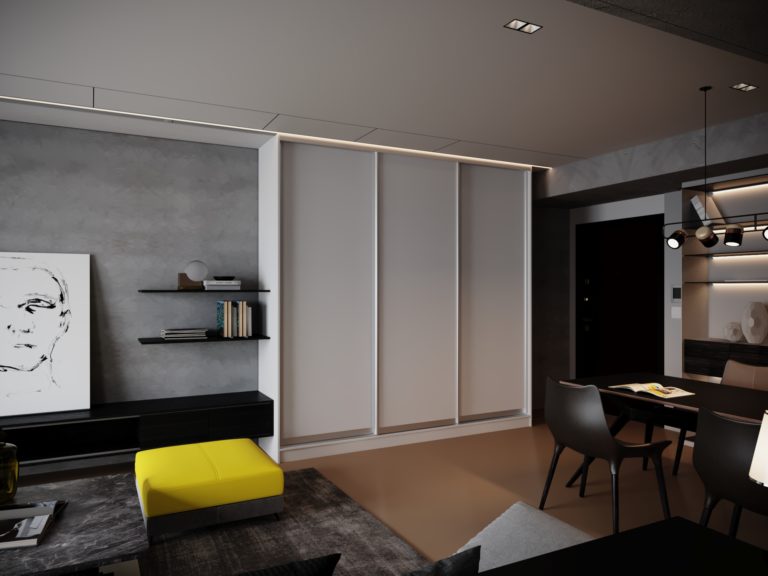 Нео лайт 3 двери белый2